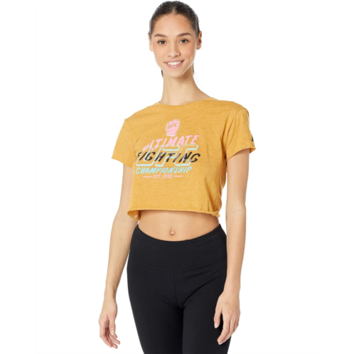 Womens UFC Tone Lines Cropped Tee