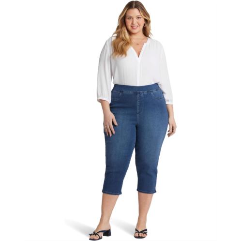 NYDJ Plus Dakota Crop Pull-On Jeans olynpus