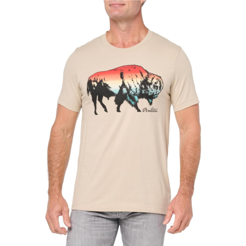 Mens Pendleton Ombre Bison Graphic Tee