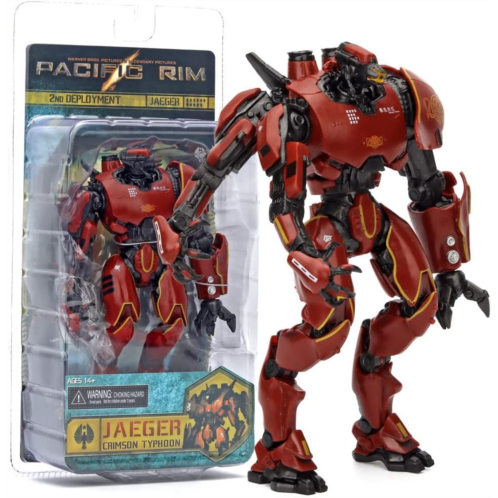 QUUUY The Series of Pacific Rim Action Figure : Crimson Typhoon Action Figure, Decorations Collectible Gift