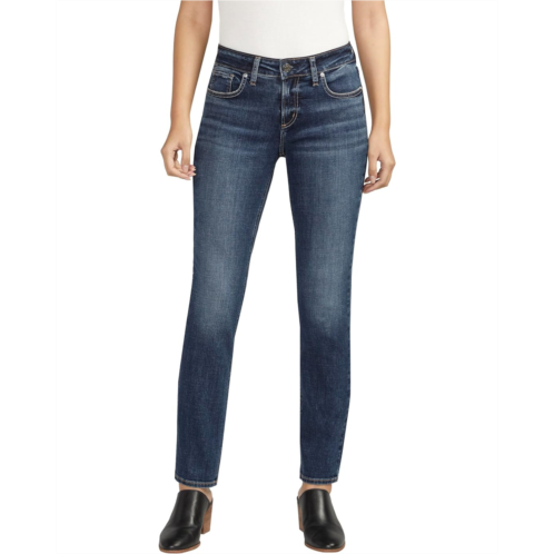 Silver Jeans Co. Silver Jeans Co Elyse Mid-Rise Straight Leg Jeans L03403ECF335