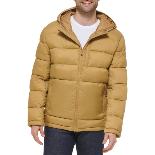 Mens Cole Haan Hooded Nylon Jacket