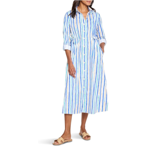 Womens NICZOE Petite Oasis Stripe Jamie Dress
