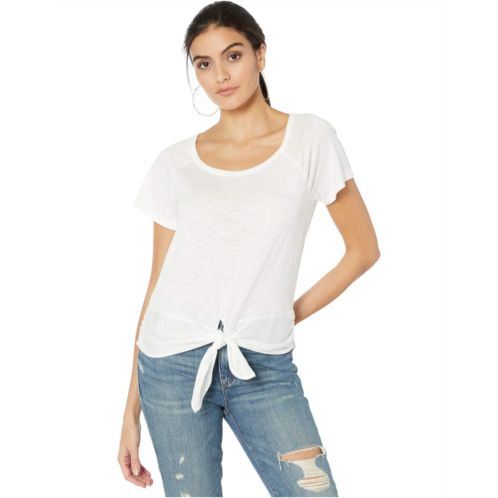 Sanctuary Lou Ruched Tie Tee