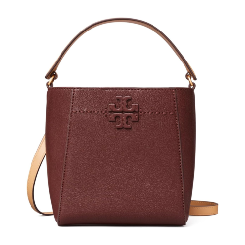 Tory Burch McGraw Textured Small Bucket Bag