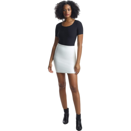 Commando Faux Leather Mini-Skort SK08