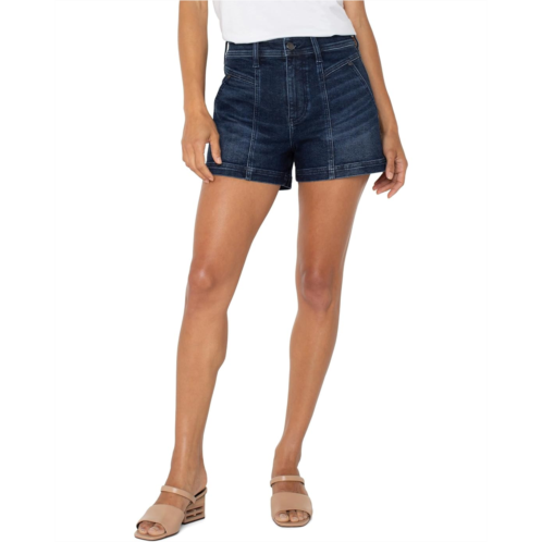 Womens Liverpool Los Angeles Utility High-rise A-line Shorts