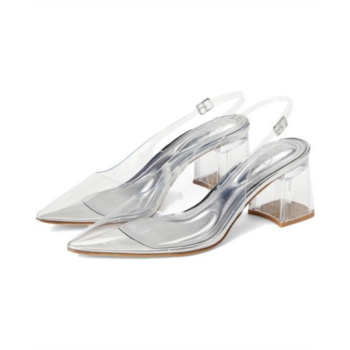 Jessica Simpson Syrina Lucite Slingback Pumps