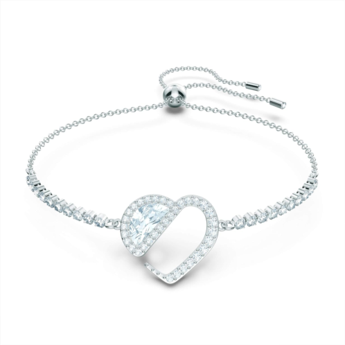 Swarovski Hear Heart Necklace, Earrings, and Bracelet Crystal Jewelry Collection, Clear Crystals (Amazon Exclusive)