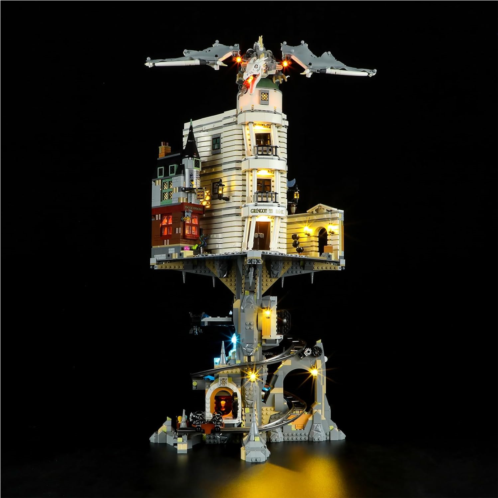 BRIKSMAX Led Lighting Kit for LEGO-76417 Gringotts Wizarding Bank - Compatible with Lego Harry Potter Building Set- Not Include Lego Set