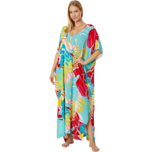 Womens N by Natori Bora Bora Crinkle Caftan