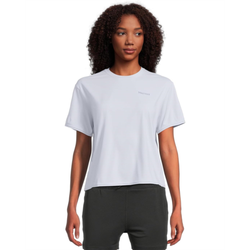 Womens Marmot AirExchange SolarShield Crew Short Sleeve