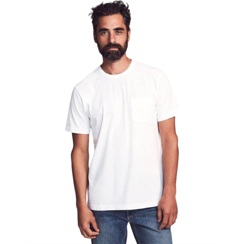 Mens Faherty Sunwashed Pocket Tee