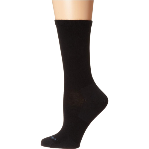 Womens Darn Tough Vermont Solid Basic Crew Light