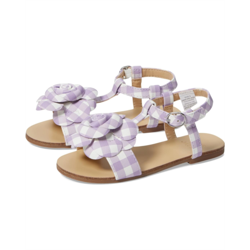 Janie and Jack Gingham Flower Sandal (Toddler/Little Kid/Big Kid)