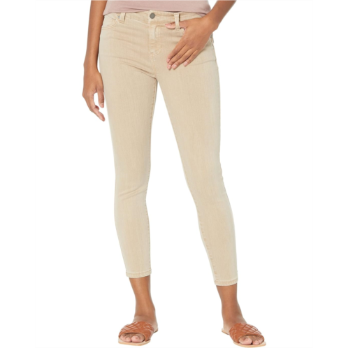 Liverpool Los Angeles Petite Piper Hugger Ankle Skinny in Biscuit Tan