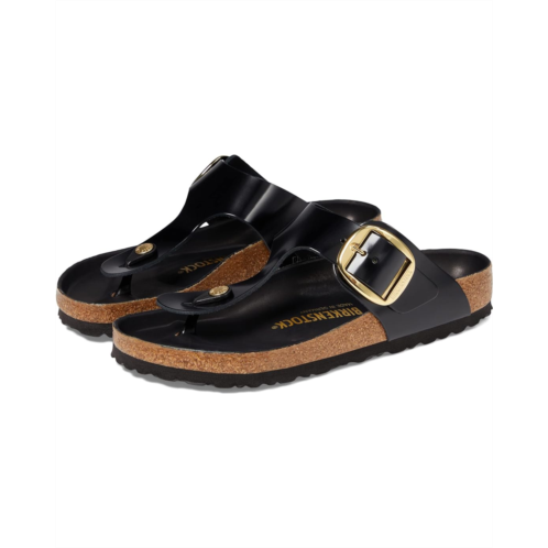 Womens Birkenstock Gizeh Big Buckle High Shine