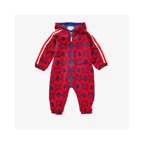 Gucci Kids GG and Bees All-In-One One-Piece (Infant)