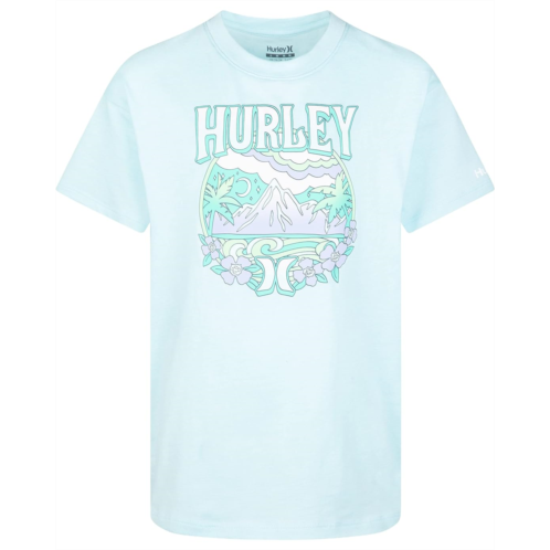 Hurley Kids Oversized Boxy Graphic T-Shirt (Little Kids)