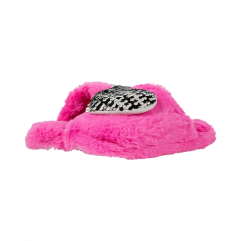 Betsey Johnson Novelty Sherpa Scuff Slipper