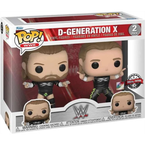 Funko Pop! WWE: D-Generation X - 2pk Vinyl Figure (Walmart Exclusive)