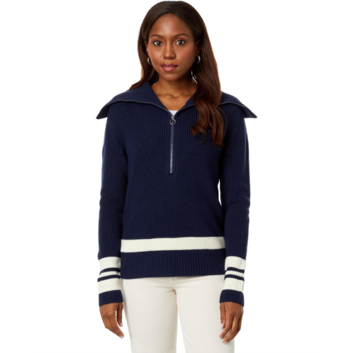 Vineyard Vines Striped 1/2 Zip Sweater