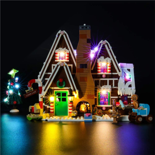 BRIKSMAX Led Lighting Kit for Creator Gingerbread House - Compatible with Lego 10267 Building Blocks Model- Not Include The Lego Set