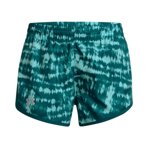 Under Armour Kids Fly By Printed Shorts (Big Kids)