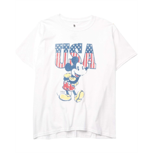 Junk Food Kids Mickey Mouse USA T-Shirt (Big Kids)