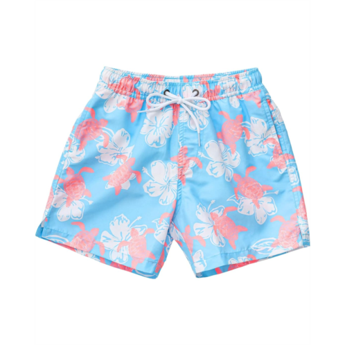 Snapper Rock Turtle Tide Volley Boardshorts (Infant/Toddler/Little Kids/Big Kids)