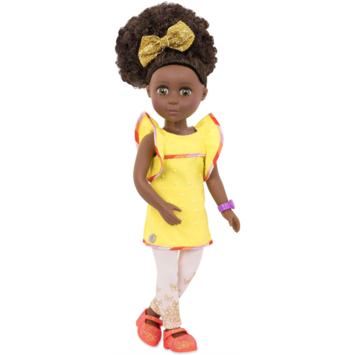 Glitter Girls - Nelly 14-inch Poseable Fashion Doll - Dolls for Girls Age 3 & Up,Yellow