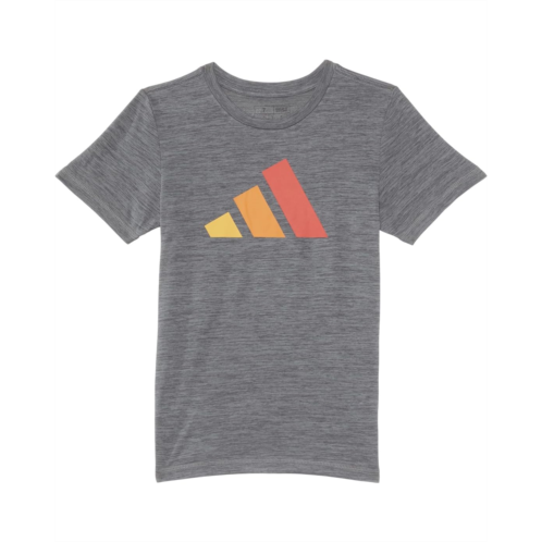 adidas Kids SS Poly Logo Tee(Toddler/Little Kid)