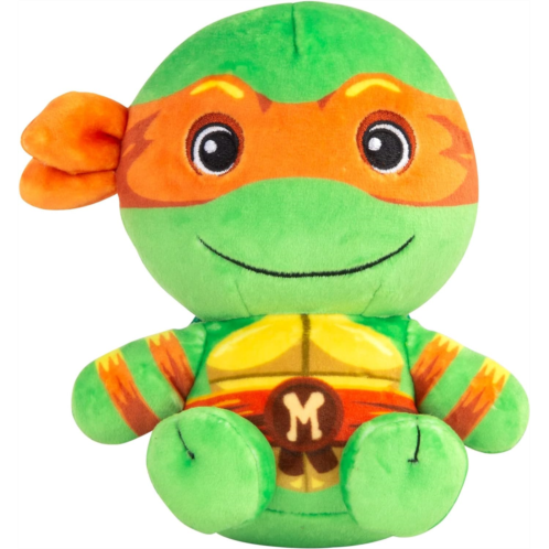 Club Mocchi Mocchi- Teenage Mutant Ninja Turtles Plush ? TMNT Michelangelo ? Collectible Squishy Turtle Plushies ? 6 Inch