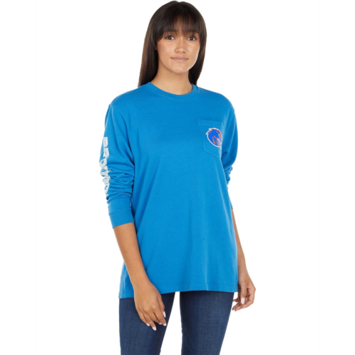 Lauren James Boise State Broncos Soda Wash Long Sleeve Tee