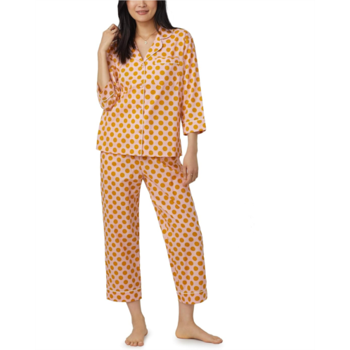 Womens Bedhead PJs 3/4 Sleeve Cropped PJ Set