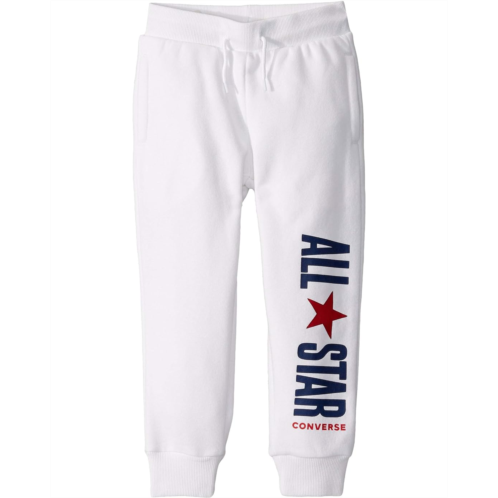 Converse Kids Fleece All Star Logo Joggers (Little Kids)