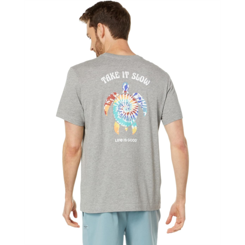 Life is Good Crusher Tee Tie-Dye Turtle