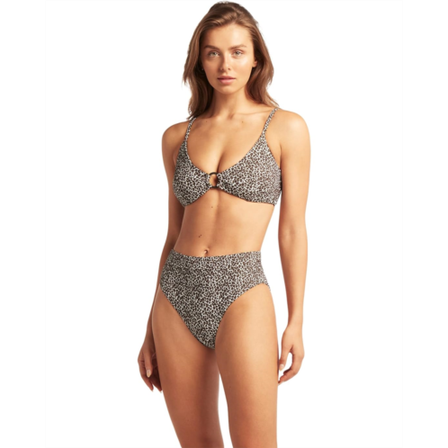 SEA LEVEL SWIM Wild Cat French Bralette