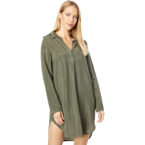 Hard Tail Long Sleeve Tunic Dress