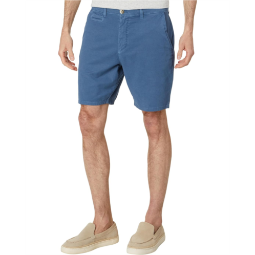 Johnnie-O Nassau Garment Dyed And Washed Stretch Shorts