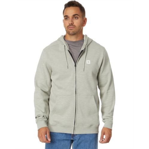 Mens Hurley Box Slub Zip