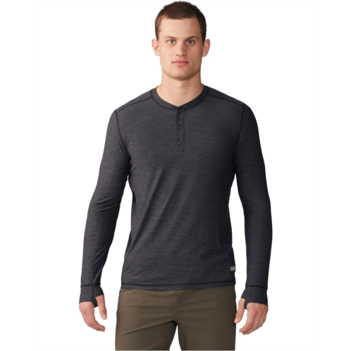 Mens Mountain Hardwear Chill Action Long Sleeve Crew