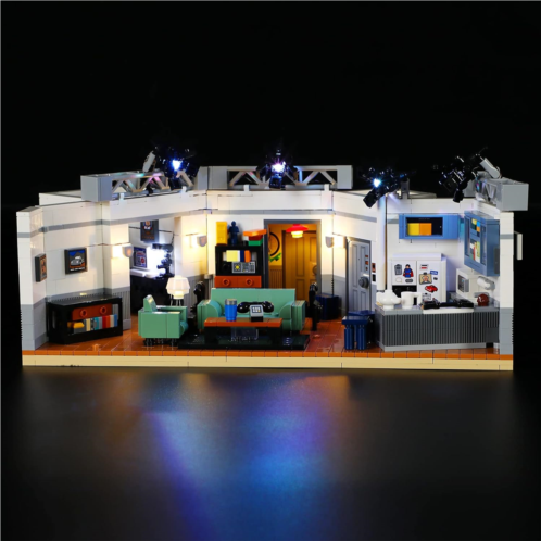 BRIKSMAX Led Lighting Kit for Seinfeld - Compatible with Lego 21328 Building Blocks Model- Not Include The Lego Set(Remote-Control Version)