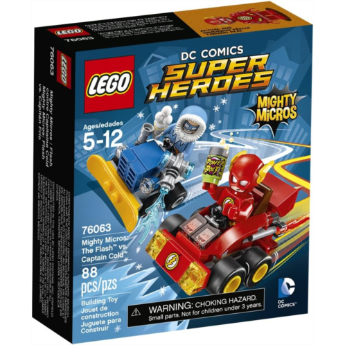 LEGO Super Heroes Mighty Micros: The Flash vs Captain Cold 76063 Building Kit (88 Piece)