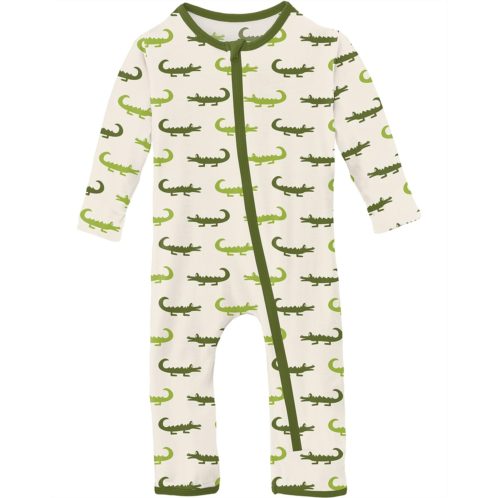 Kickee Pants Kids Print Coverall with Zipper (Infant)