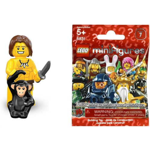 Lego Series 7 Jungle Boy Mini Figure