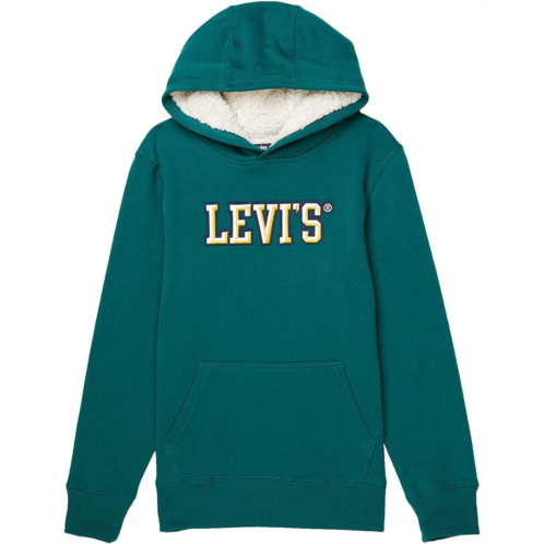 Levi  s Kids Sherpa Lined Pullover Hoodie (Big Kids)