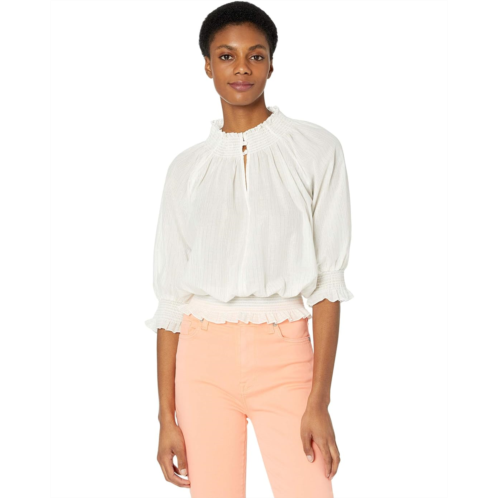 7 For All Mankind Smock Neck & Waist Top