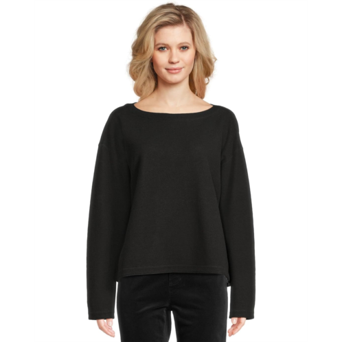 Womens Eileen Fisher Reversible Box Top