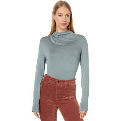 Womens Vince Long Sleeve Cowl Neck